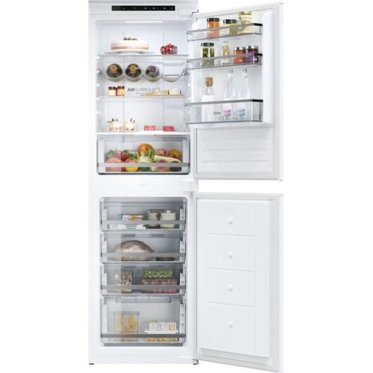 HAIER HB50T618FMK Integrated Smart 50/50 Fridge Freezer - Sliding Hinge