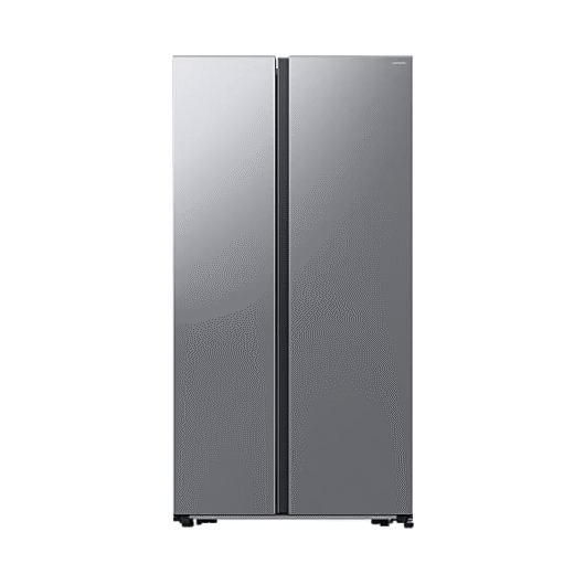 Samsung RS57DG400EM9EU Series 6 SpaceMax 91cm Frost Free American Style Smart Fridge Freezer in Gentle Silver Matt