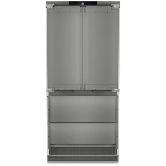 Liebherr Premiumplus ECBNE8872 Bio Fresh No Frost Built in Fridge Freezer Stainless Steel