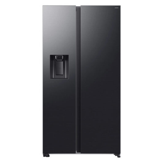 Samsung RS70F66KCFEU Bespoke AI Series 7 91cm Side by Side American Style Fridge Freezer in Black