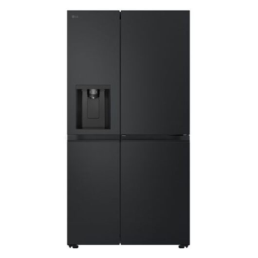 LG NatureFRESH GSJC40EPPE American-Style Fridge Freezer - Matte Black