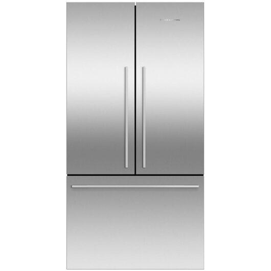 Fisher And Paykel RF610ADJX7 Series 7 Freestanding Plumbed-In American Fridge Freezer Stainless Steel