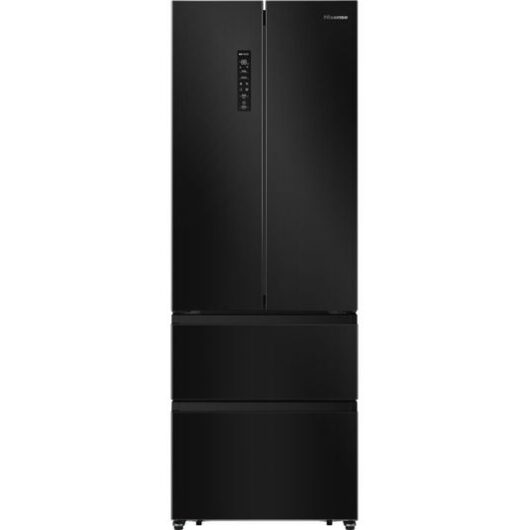 HISENSE PureFlat RF632N4AFE2 Fridge Freezer - Black Stainless Steel