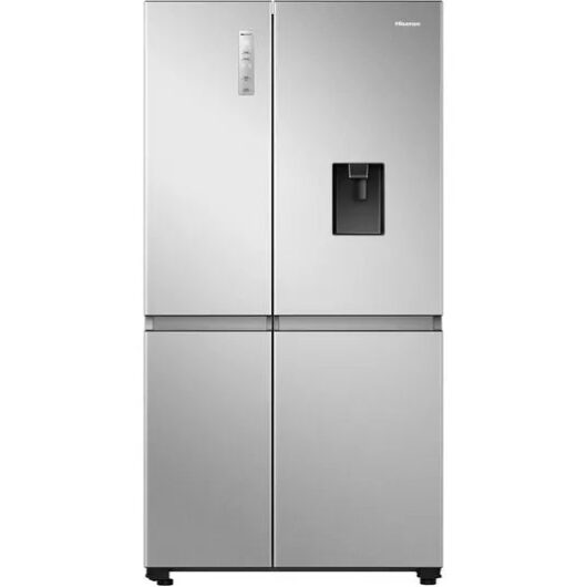 Hisense RS840N4WCE Freestanding Frost Free American Fridge Freezer Stainless Steel