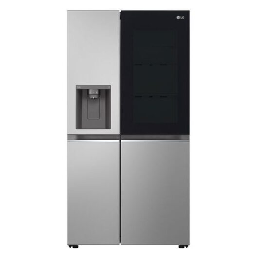LG InstaView GSGV80PYLL American-Style Smart Fridge Freezer - Prime Silver