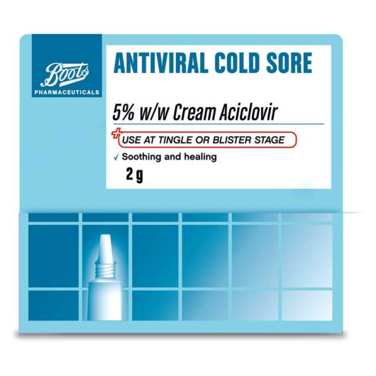 Boots Antiviral Cold Sore 5% W/w Cream 2G