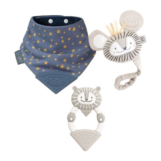 Cheeky Chompers Teething Baby Gift Bundle - Midnight Stars