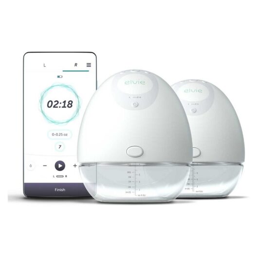 Elvie Pump Double - Ultra-Quiet, Wearable Electric Breast