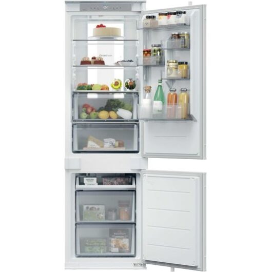 HOOVER HONBQT5518DK Integrated Smart 70/30 Fridge Freezer - Sliding Hinge