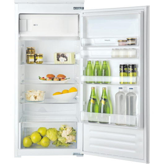 Hotpoint HSZ12A2D2 189L Low Frost Integrated Tall Fridge with Ice Box