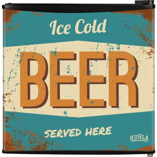 KUHLA KTTF0E6B-1011 Mini Fridge - Black