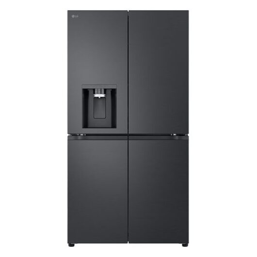 LG NatureFRESH GMF960EV4E Smart Fridge Freezer - Essence Black Steel