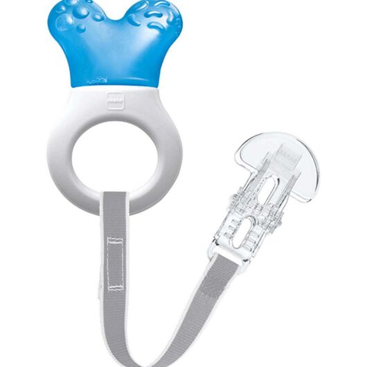 MAM Mini Cooler & Clip Teether Blue